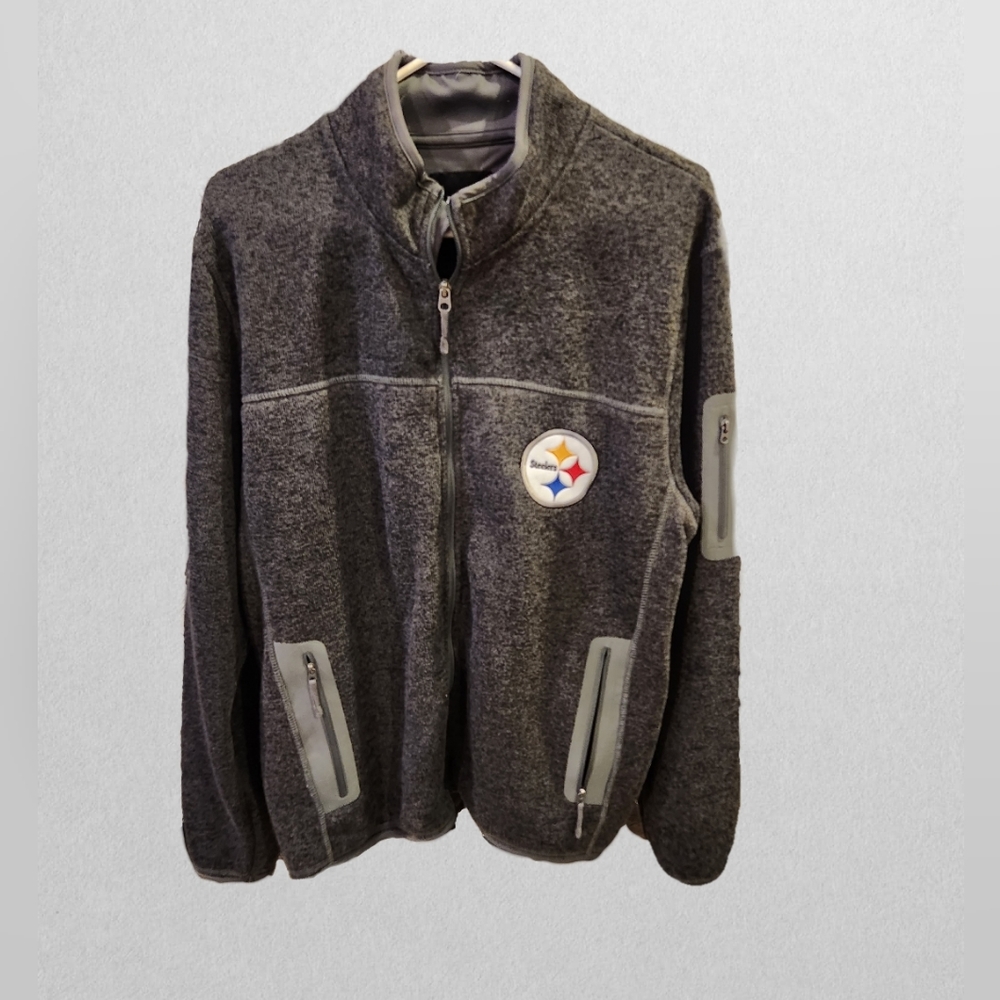 NFL Pittsburgh Steelers zip up Large